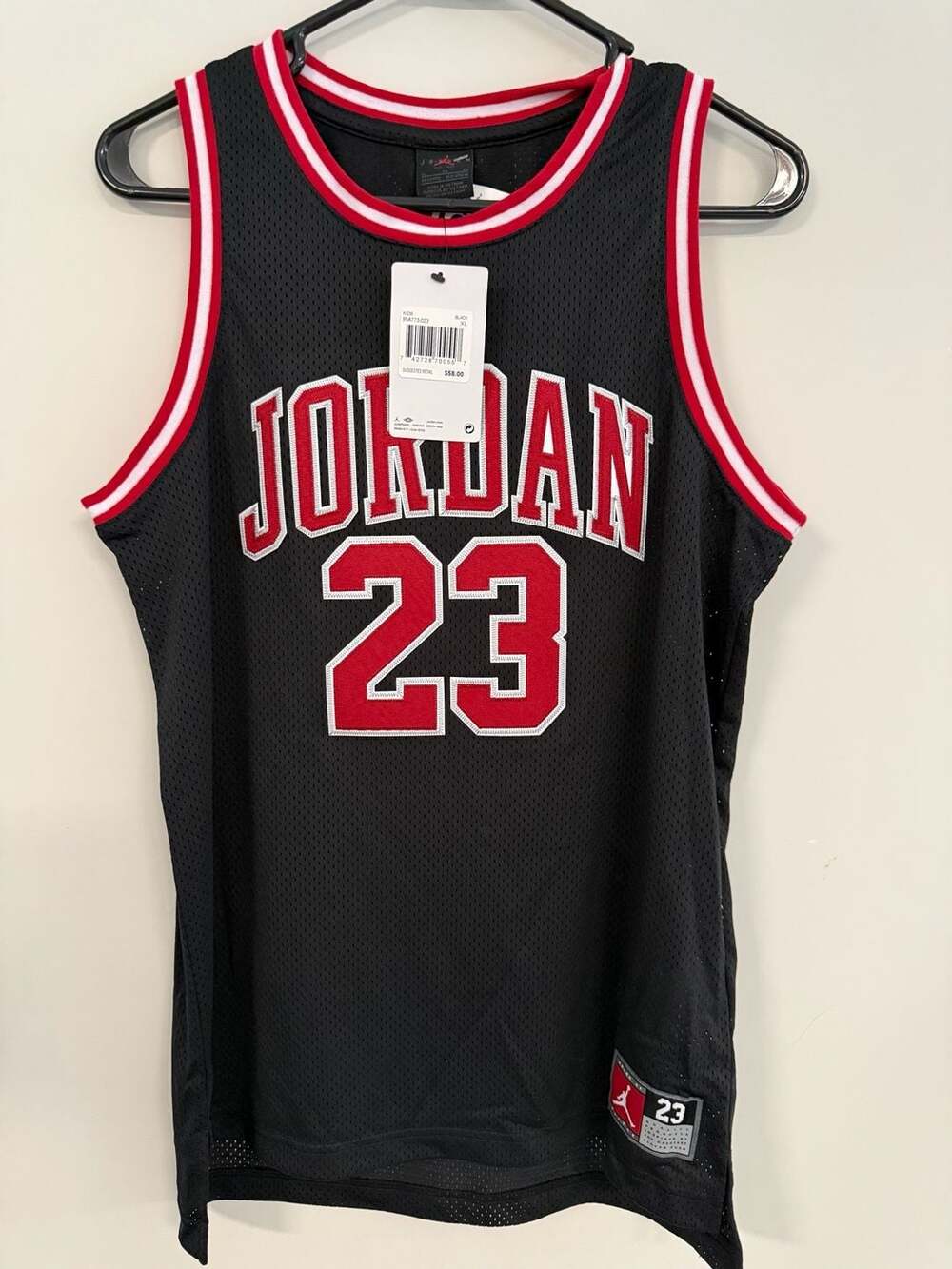 Jordan Kids Michael Jordan Chicago Bulls Mesh Jersey Size XL (13-15YRS)